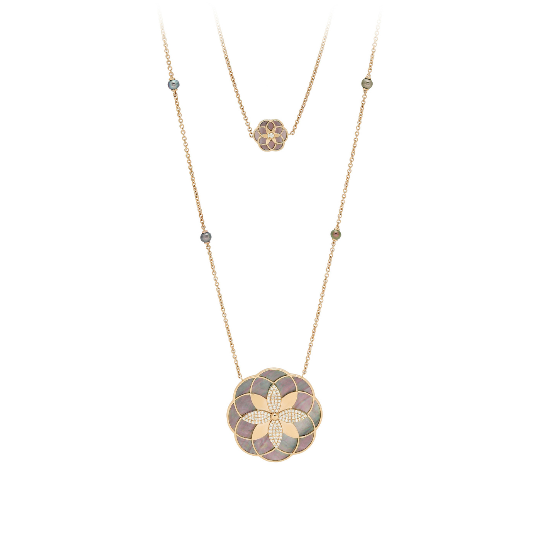 Flower Of Life Large Pendant Necklace