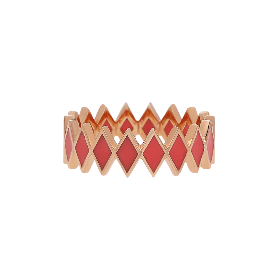 Zigzag Viva Stone Ring