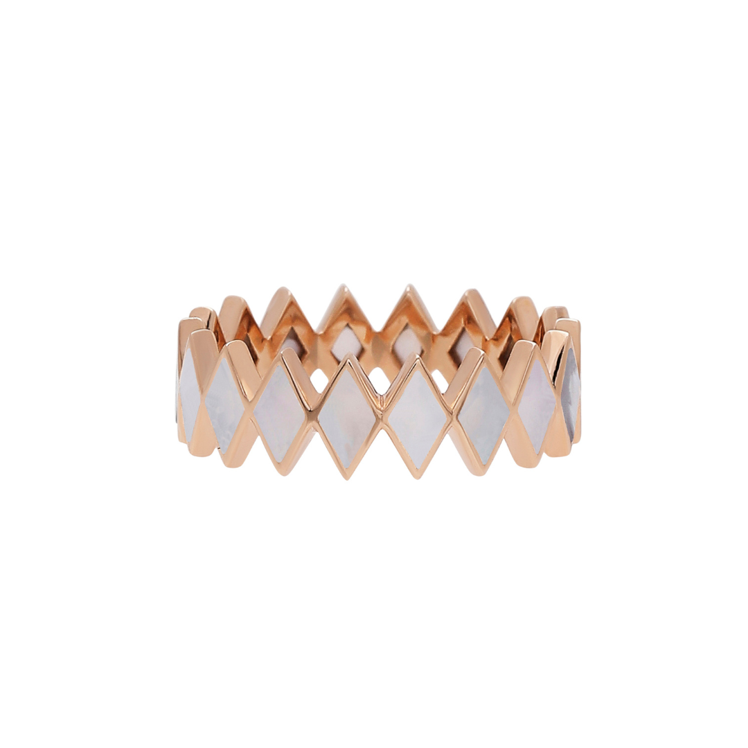 Zigzag Viva Stone Ring