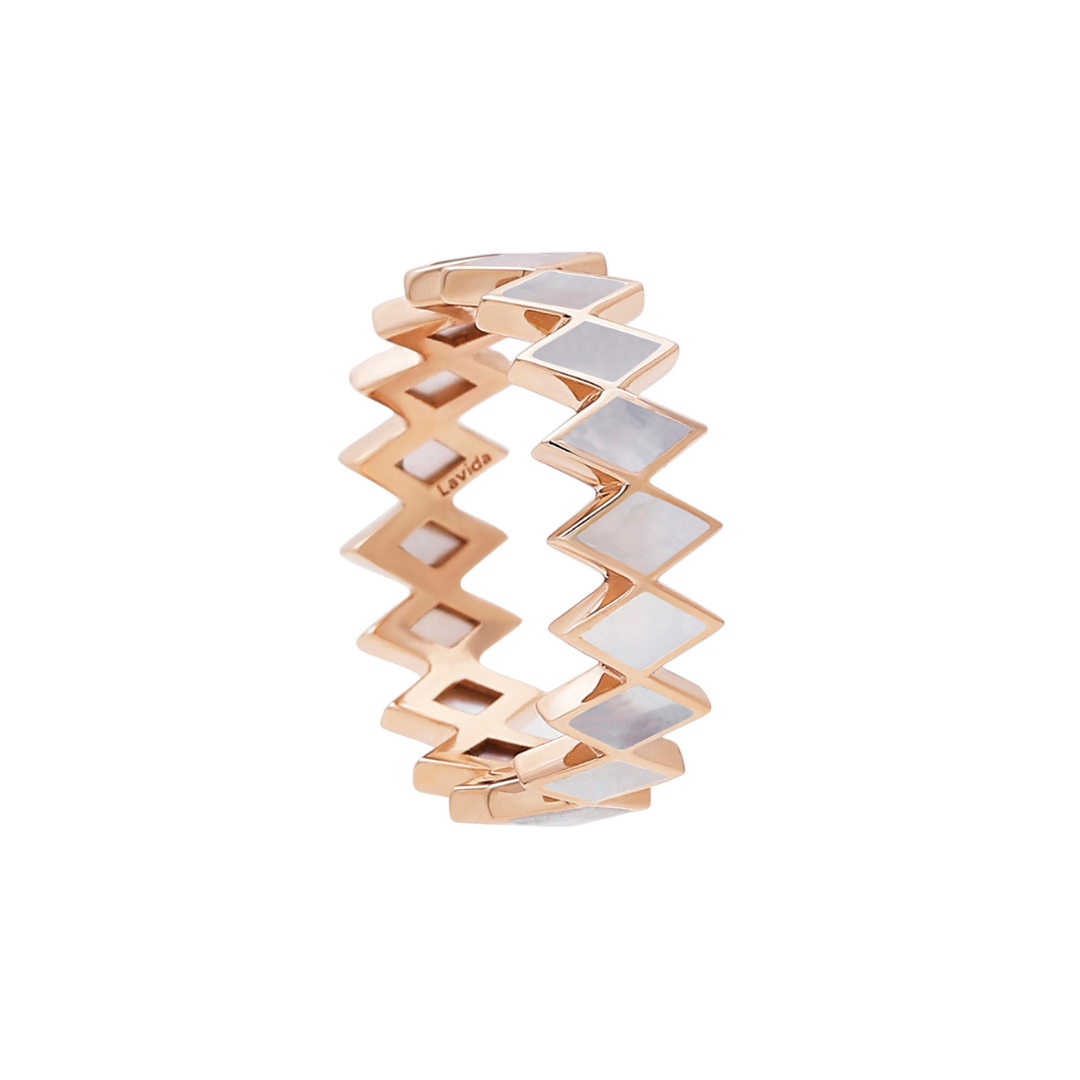 Zigzag Viva Stone Ring