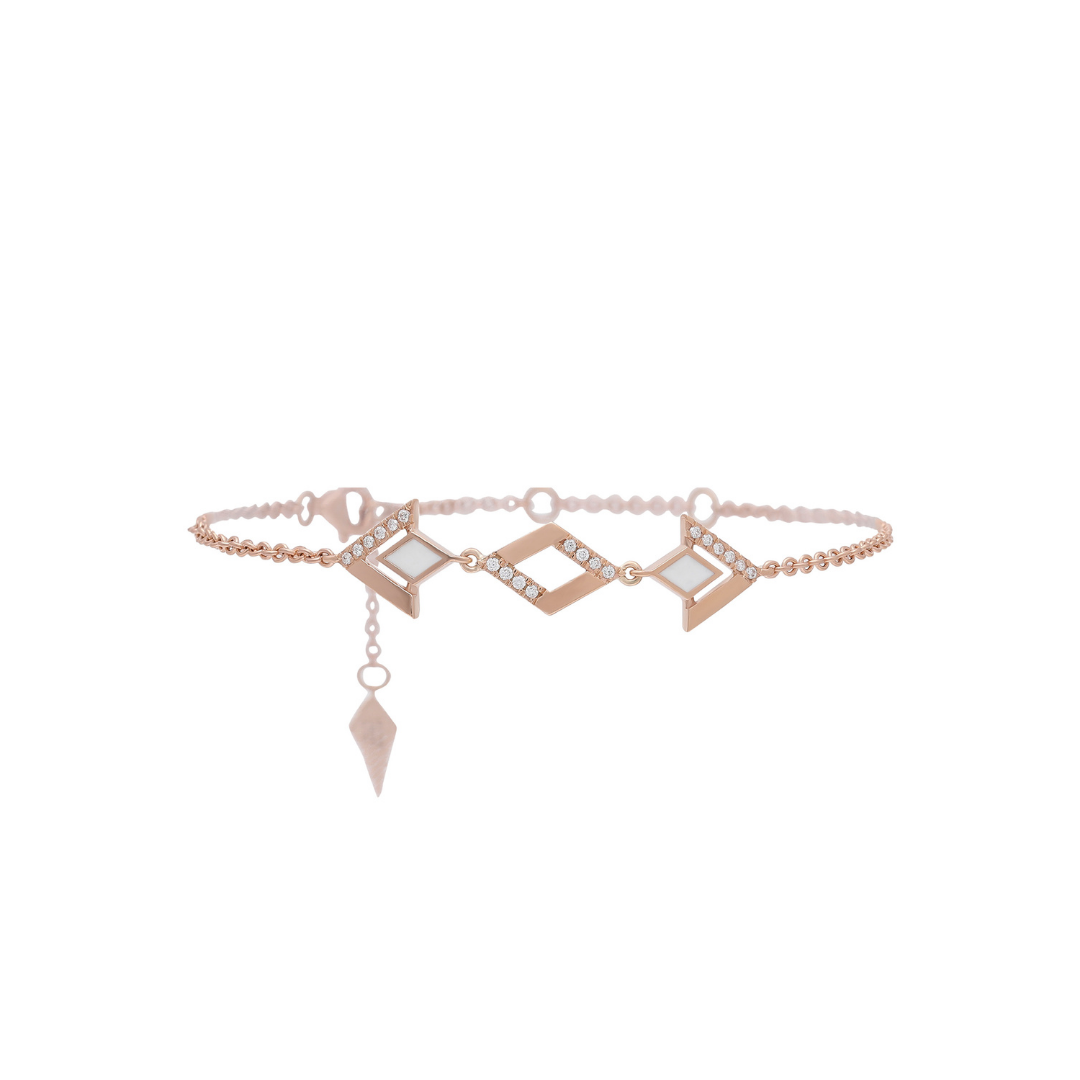 Three Motif Viva Bracelet