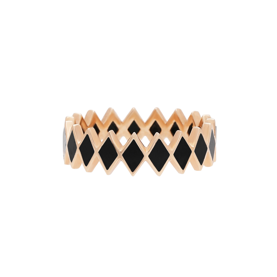 Zigzag Viva Stone Ring