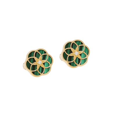 Flower of Life Flower Small Earring