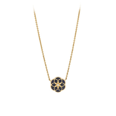 Flower of Life 1 Flower Small Necklace